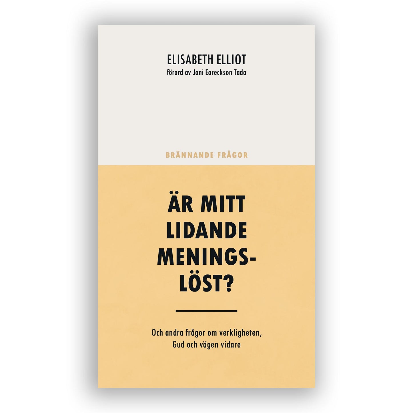 Är mitt lidande meningslöst?
