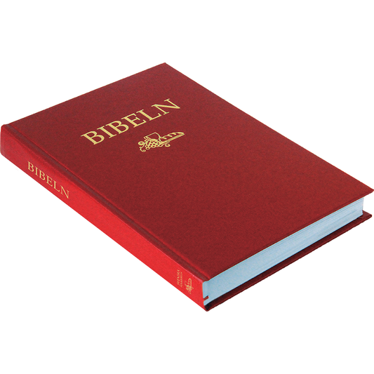 Folkbibeln 2015 Slimline hård pärm röd