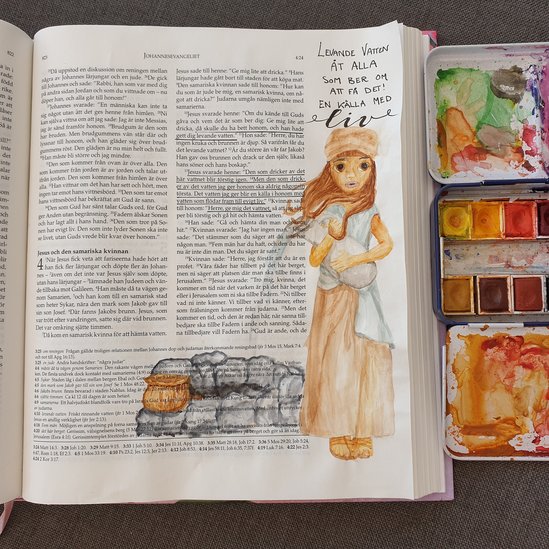 Folkbibeln 2015, Kreativbibel vit