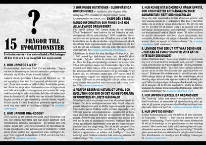 Traktat Evolutionen bevisad?