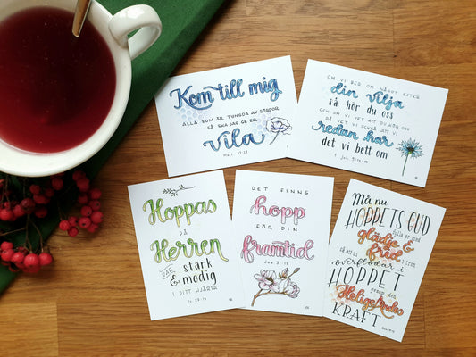 Hoppfyllda Bibelord - 10 pack