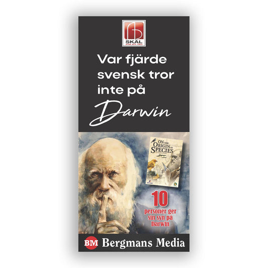 Var fjärde svensk tror inte på Darwin