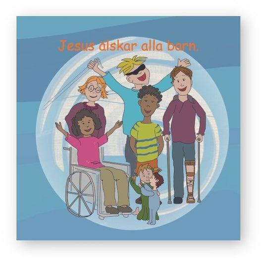 Minibok Jesus älskar alla barn