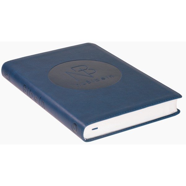 nuBibeln slimline - blå skimrande, konstskinn