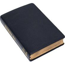 Folkbibeln 2015 Storformat konstskinn svart